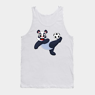 Panda Soccer player Soccer Sports Tank Top